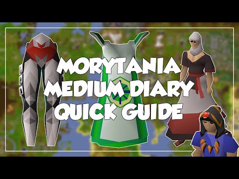 Morytania Medium Diary Quick Guide - Old School Runescape/OSRS