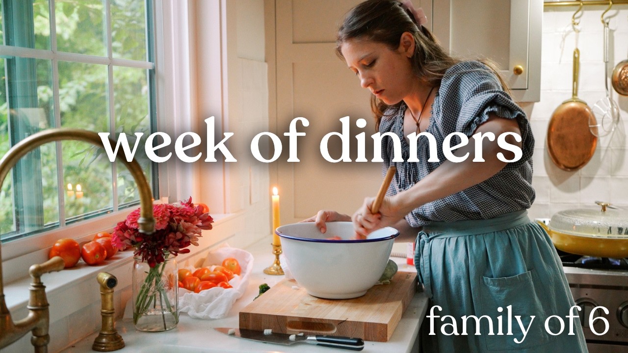 One Grocery Trip, A Week of Dinners