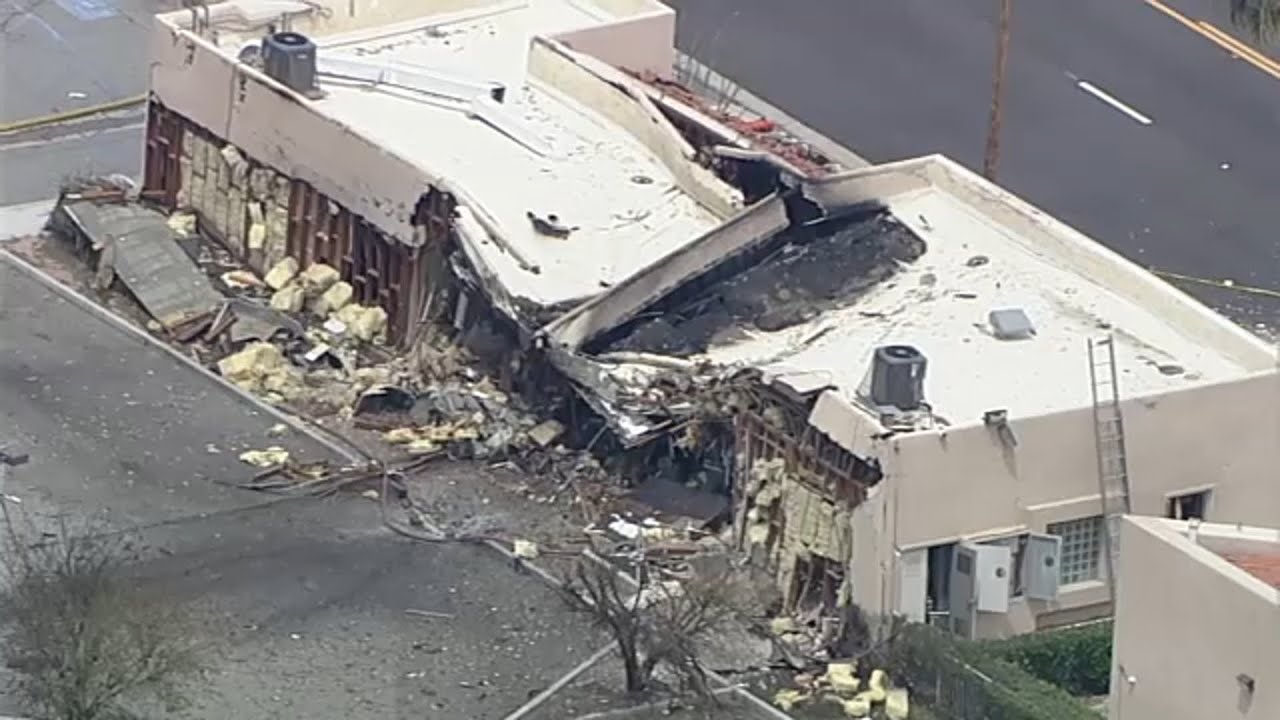 First look at damage in massive explosion near Palm Springs fertility clinic