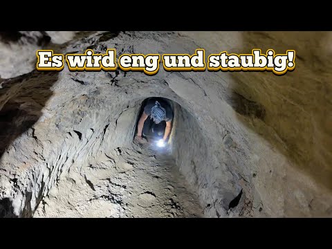 Schmale Gänge und grosse Hallen - Sandstollen extrem (Part 1)