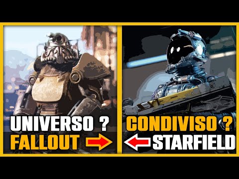 Fallout e Starfield sono ambientati nello STESSO UNIVERSO? Teorie e Leaks!
