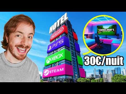 Je teste des hôtels pour GAMERS !