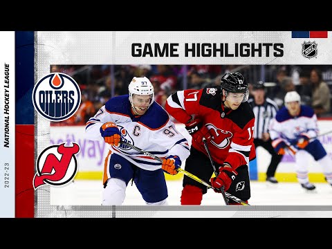 Oilers @ Devils 11/21 | NHL Highlights 2022