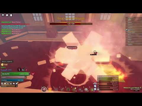 King Calvus VS Mage metal pulsar [ARCANE ODYSSEY]