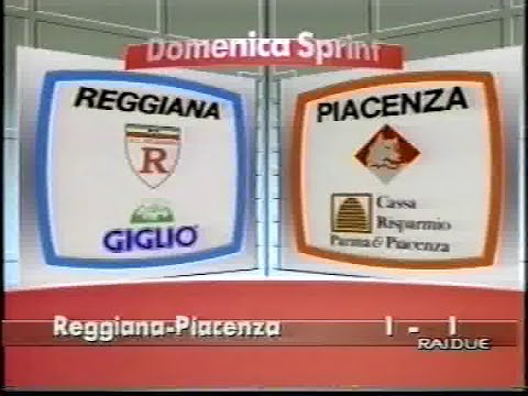 SERIE A 1993/1994: REGGIANA - PIACENZA 1-1