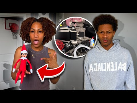 Elf On The Shelf Ruined Kendrick's Gaming Room *GONE WRONG*