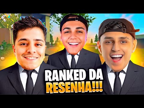 FREITAS, NOBRU e CORINGA na RANQUEADA DA RESENHA NO FREE FIRE!