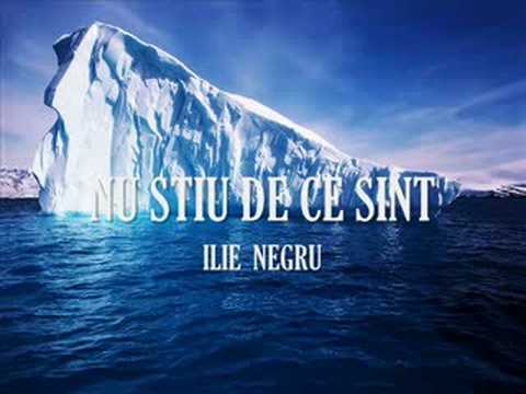 Nu stiu de ce sunt - Ilie A Negru