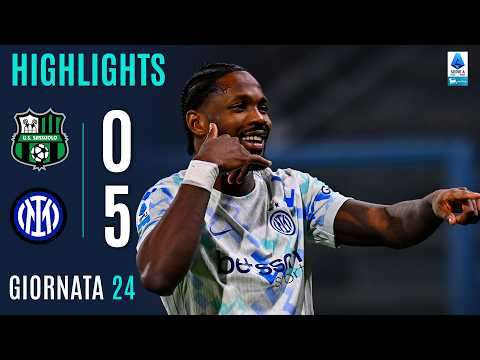 Video highlights della Sassuolo vs Inter (0 a 5) - Giornata 24 - Fantacalcio e fantamedie