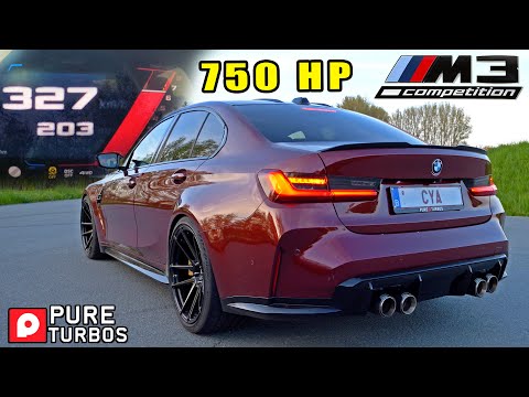 750HP BMW M3 xDrive G80 *EQUAL LENGTH* 0-200MPH / 0-320KMH & POV