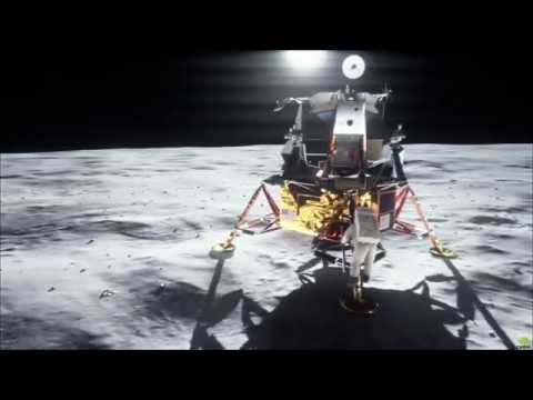 Nvidia Tech Demo: Apollo 11 Moon Landing (ran on 2 gtx 970s acx superclocked)