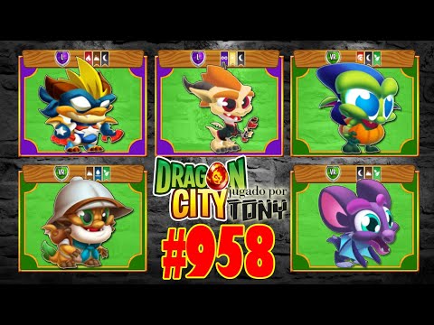 Dragon City "Capítulo 958 - General Patriota, Vanidoso, Duende, Viajero y Noche" por Tony