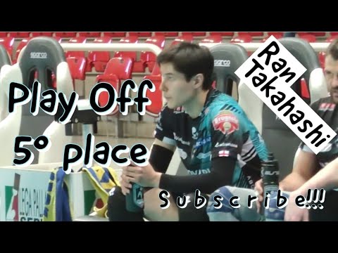2 SET playoff 5° place Kioene Padova vs Top Volley Cisterna Ran Takahashi