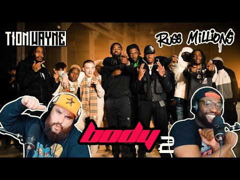 Americans React to Tion Wayne x Russ Millions - Body 2 ft Arrdee, 3x3E1 & ZT,  Fivio Foreign!