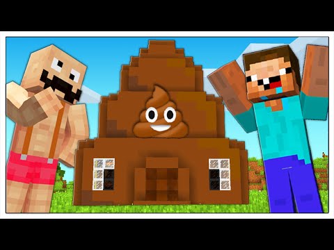 NOOB VA A VIVERE NELLA CACCA! - Minecraft ITA