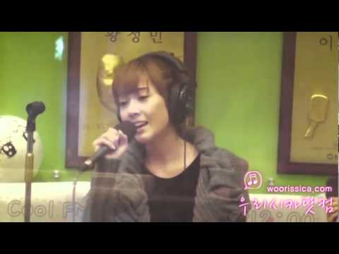[Fancam] 101101 Jessica SNSD - Forever @Kiss the radio(Sukira)