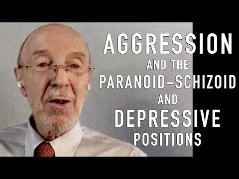 Aggression & the Paranoid-Schizoid and Depressive Positions | FRANK YEOMANS
