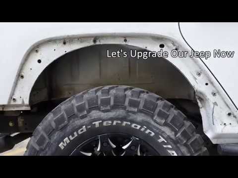 JK Rear Inner Fender Liners Installation