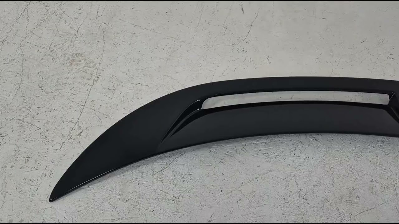 Tesla Model 3 2017- Turbo Spoiler (for 2024+) Video 8
