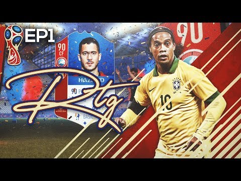 FIFA 18 Ronaldinho To World Cup Glory EP1 - OMG Icon & 90+ Rated Player In A Pack!! Insane Start!!