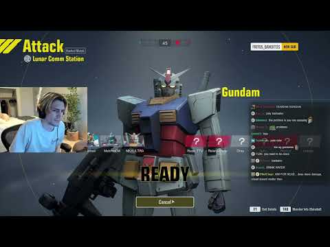 xQc Plays Gundam Evolution