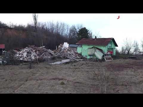 Srušene kuće u Hrvatskoj Kostajnici