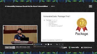 A vulnerability database should not be about vulnerabilities!