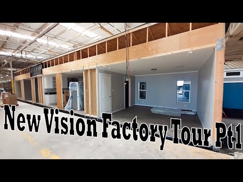 New Vision Factory Tour Part 1 (Manufactured Home)