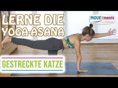 Yogaasana | Gestreckte Katze | Uthita-Majariasana | Anleitung & Bedeutung