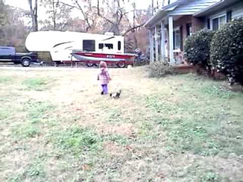 Wonderful sound of Molly's laughter