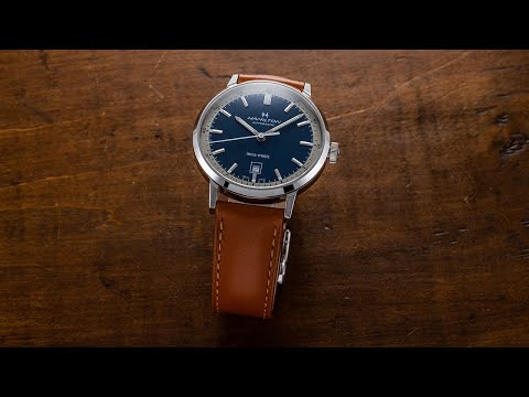 YouTube video about Discover the Exquisite Hamilton Intra-Matic Auto Timepiece!