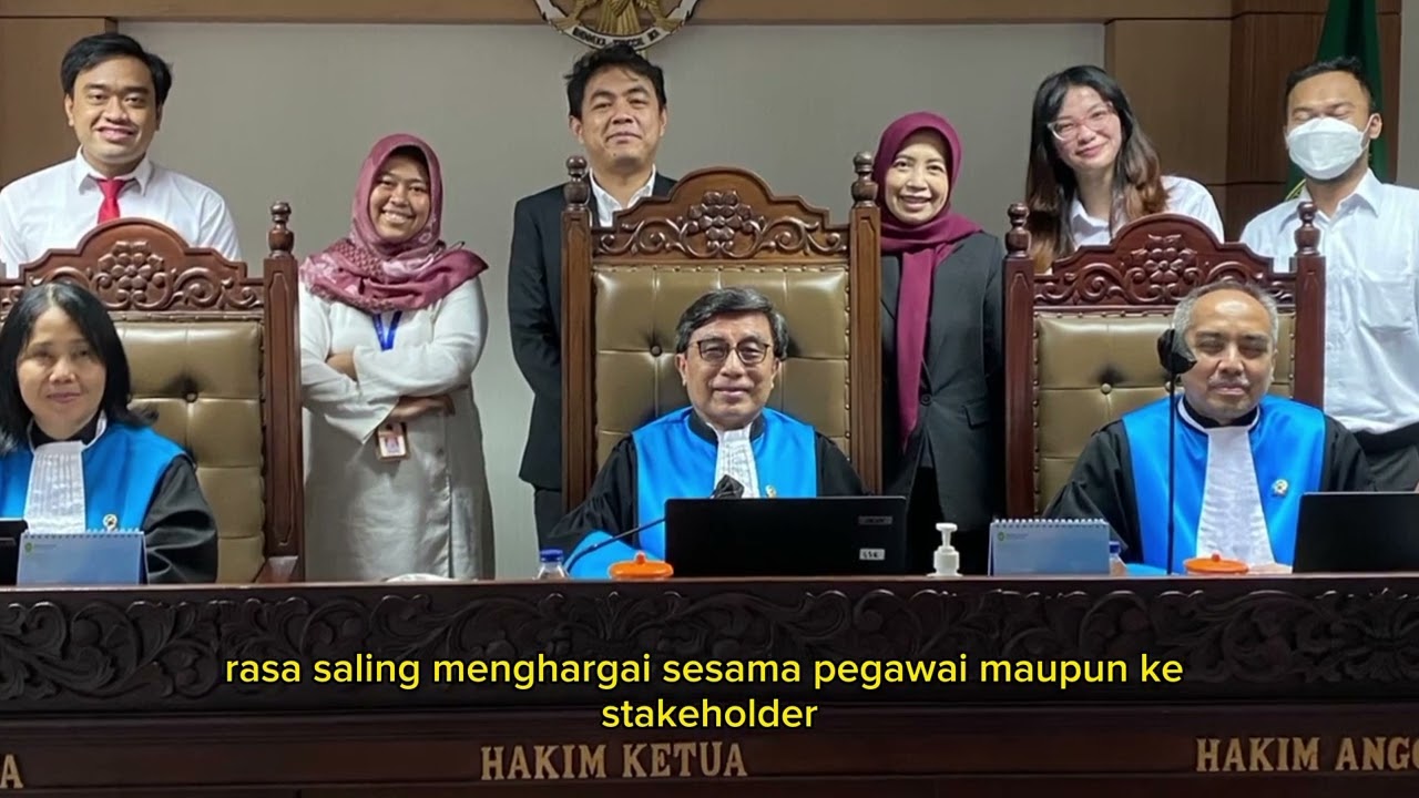 Penerapan Nilai-Nilai BerAKHLAK - Sekretariat Pengadilan Pajak (Latsar Kementerian Keuangan 2023)