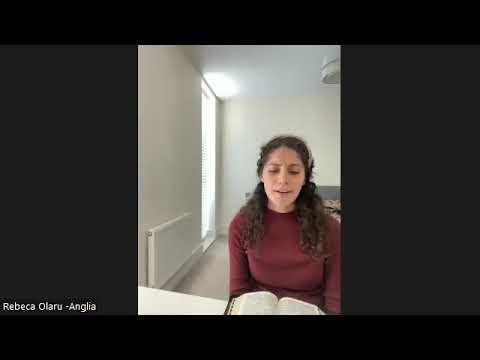 Sora Rebeca Olarul-O vino iarăși ca pe vremuri!