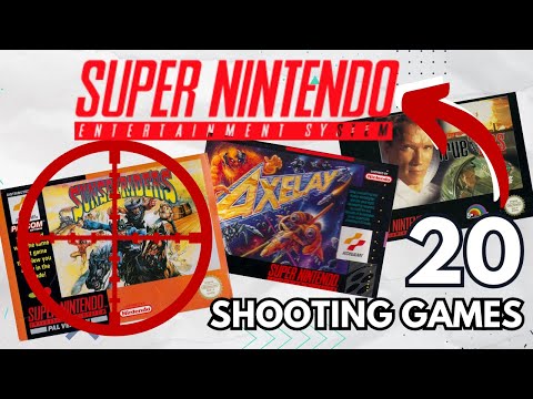 20 🟢🔵🟡🔴SNES games with some 🎯 SHOOTING mechanics.