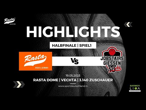 Highlights: RASTA Vechta vs. JobStairs GIESSEN 46ers 99:82 (19.5.23)