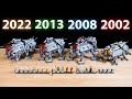 LEGO Star Wars AT TE Comparison 75337 75019 7675 4482