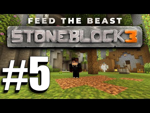 Early Refined Storage | FTB StoneBlock 3 - Ep 5 | Modded Minecraft 1.18.2