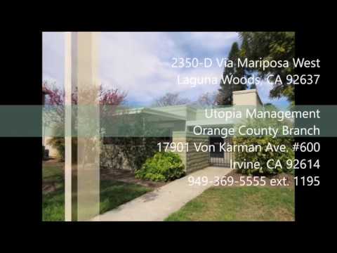 Beautiful 2 Bedroom Ground Floor Condo in Laguna Woods! property video