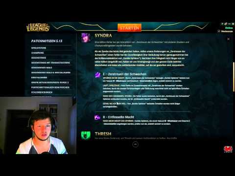 League of Legends Patch Rundown 5.13 (German/Guide)