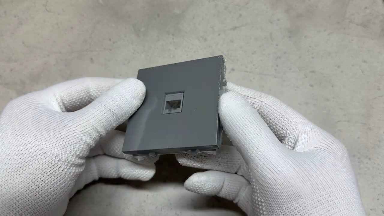 Розетка комп’ютерна, механізм сірий Soft ER151PC-G ARDERO (без рамки) 80774