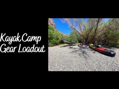 Kayak Camp Gear Loadout   HD 720p