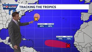 NHC monitors 2 Atlantic systems that could strengthen into tropical depressions