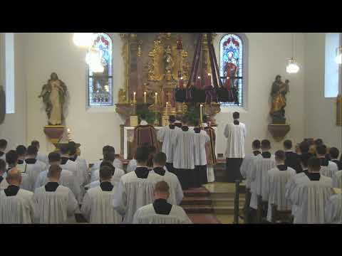 21. Dezember 2025 - Levitiertes Amt im tridentinischen Ritus - Priesterseminar Herz Jesu