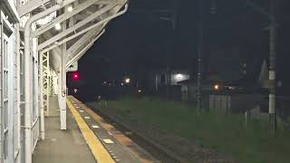 東北本線 701系100番台 F2-106編成 白河駅到着（終電白河止まり）