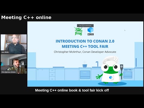 Conan 2.0 demo - Chris McArthur - Meeting C++ online book & tool fair