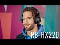 Накладные наушники Panasonic RB-HX220BEE Black безпроводные с микрофоном 6