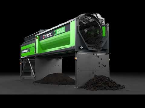 TTS-620SE Trommel Screen Animation