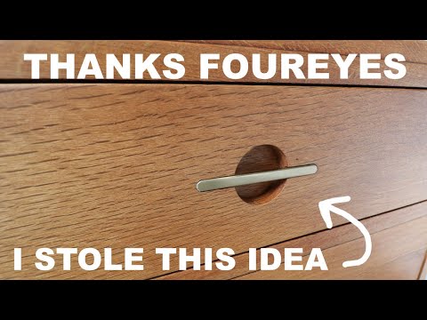 A stolen idea transformed this worn out nightstand