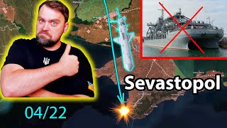 Update from Ukraine | Ruzzian Sevastopol Base Targeted by Neptune Missiles | Ruzzia lost the Ship