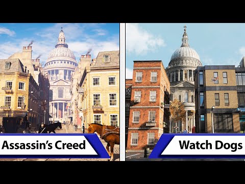 Watch Dogs Legion VS Assassin's Creed Syndicate | London Map Comparison